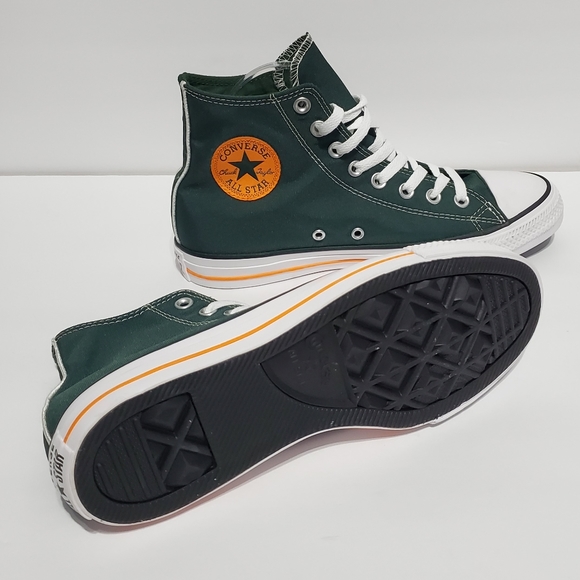 Converse Chuck Taylor All Star Summer Sport Hi Green Orange 164412C Online  Sale, Price: $58.00 - Converse Chuck Taylor For sale